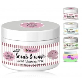 NACOMI Fluffy Scrub & Wash скраб для тела и очищающее средство 180 мл.