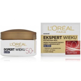 L'oreal Age Specialist 50+ ночной крем против морщин 50 мл