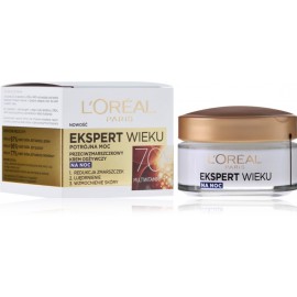 L'oreal Age Specialist 70+ naktinis maitinamasis veido kremas nuo raukšlių