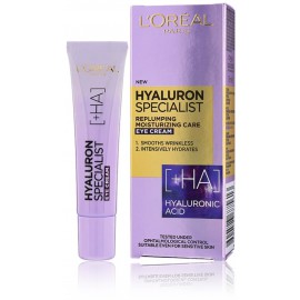 L'oreal Hyaluron Specialist drėkinamasis paakių kremas