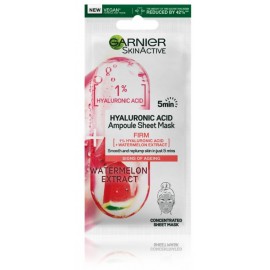 Garnier Hyaluronic Acid Ampoule Sheet Mask drėkinamoji lakštinė veido kaukė 1 vnt.