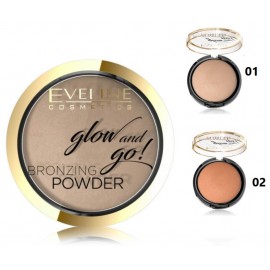 Eveline Glow & Go Bronzing Powder bronzantas 8,5 g.