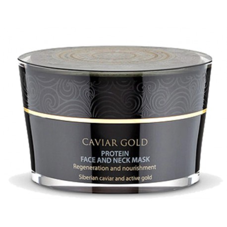Natura Siberica Caviar Gold Protein veido ir kaklo kaukė