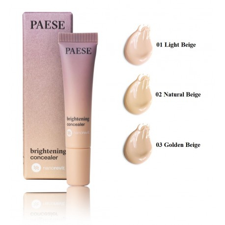 Paese Nanorevit Brightening Concealer сияющий консилер 8,5 мл.