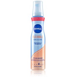 NIVEA Flexible Curls & Care plaukų formavimo putos