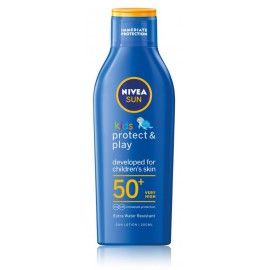 NIVEA Sun Kids Protect & Care SPF50 солнцезащитный лосьон для детей