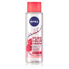 NIVEA Pure Color Micellar micelinis šampūnas dažytiems plaukams