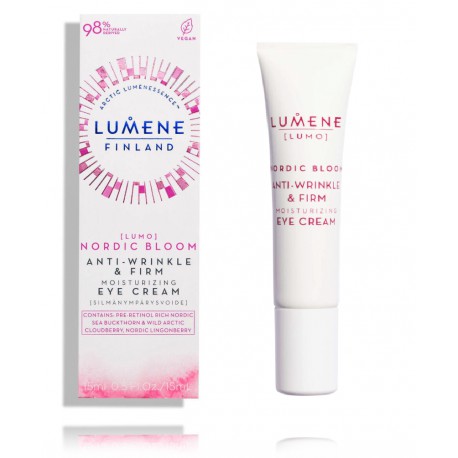 Lumene Lumo Nordic Bloom Anti-Wrinkle & Firm увлажняющий крем для глаз