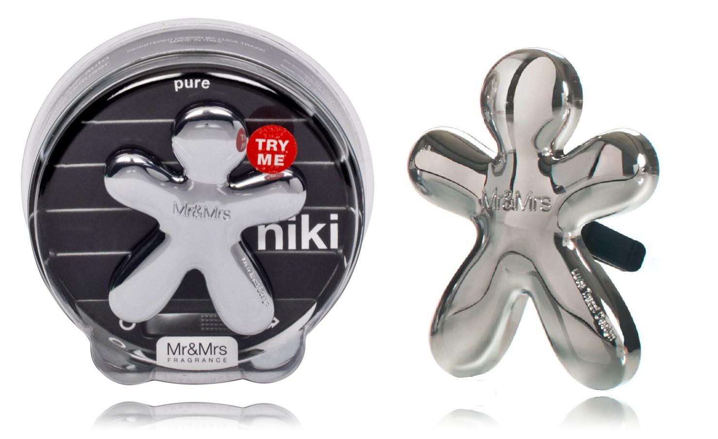 Mr & Mrs Fragrance Niki Pure освежитель для автомобилей