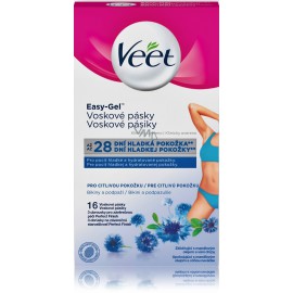 Veet Sensitive Bikini Cold Wax Strips восковые полоски для депиляции зоны бикини и подмышек