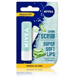 Nivea Caring Scrub Super Soft Lips Aloe скраб для губ с алоэ