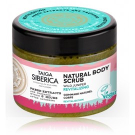 Natura Siberica Taiga Natural Body Scrub Revitalizing gaivinantis kūno šveitiklis