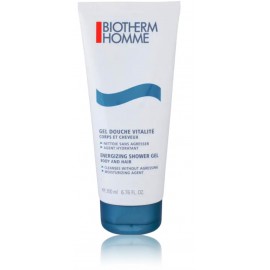 Biotherm Homme Energizing Shower Gel energizuojantis dušo gelis vyrams