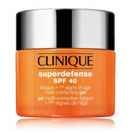 Clinique Superdefense SPF 40 Fatigue + 1st Signs of Age Multi Correcting Gel омолаживающий крем-гель для лица