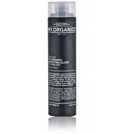 My.Organics The Organic Hydrating Glaze Soy and Oat drėkinamasis gelis plaukams