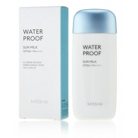 Missha Water Proof Sun Milk SPF50+ PA++++ vandeniui atsparus pienelis nuo saulės