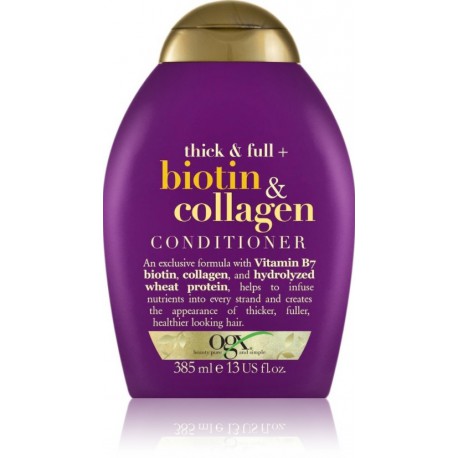 Organix Biotin & Collagen Conditioner кондиционер для объема волос