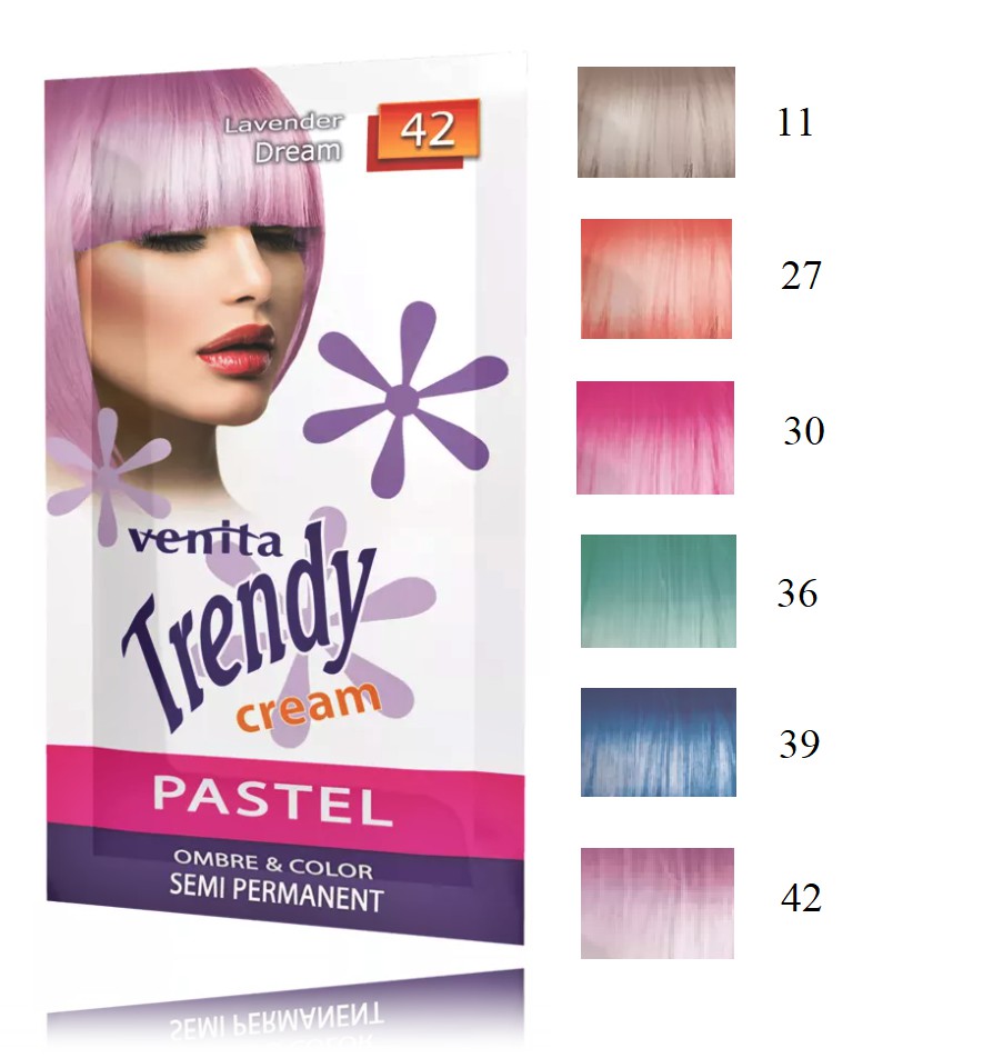 Venita Trendy Cream Ultra крем для окрашивания волос 35 мл.