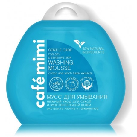 Cafe Mimi Gentle Care Washing Mousse prausimosi putos