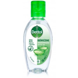 Dettol Antibacterial Hand Gel Aloe antibakterinis rankų gelis