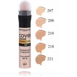 Dermacol Cover Xtreme Concealer SPF 30 maskuoklis veidui 8 g.