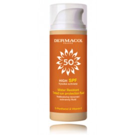 Dermacol Sun Water Resistant Tinted Sun SPF 50 apsauginis fluidas nuo saulės 50 ml.