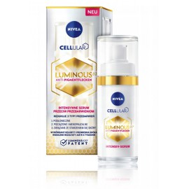 Nivea Cellular Luminous Serum veido serumas nuo pigmentinių dėmių