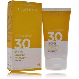 Clarins Dry Touch Sun Care Body Cream SPF30 солнцезащитный крем для тела