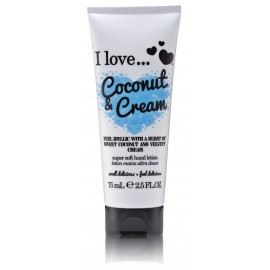 I Love Coconut & Cream Super Soft Hand Lotion rankų losjonas