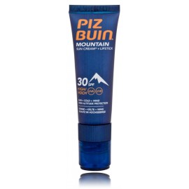 Piz Buin Mountain Range 2in1 SPF30 защитный крем для лица и бальзам для губ в одном