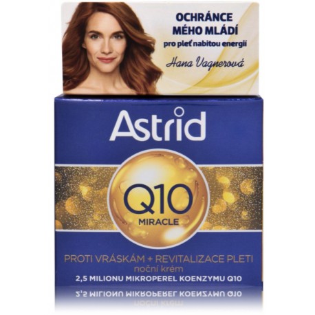 Astrid Q10 Miracle Night Cream ночной крем для лица