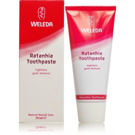 Weleda Ratanhia зубная паста для чувствительных десен с экстрактом ротанга