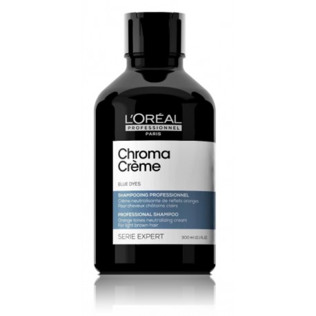 L'oreal Professionnel Serie Expert Chroma Creme Blue oranžinius atspalvius neutralizuojantis šampūnas