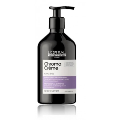 L'oreal Professionnel Serie Epert Chroma Creme Purple шампунь нейтрализующий желтизну волос