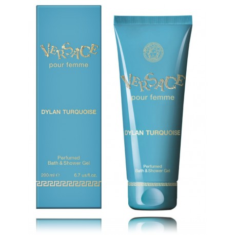 Versace Pour Femme Dylan Turquoise парфюмированный гель для душа для женщин