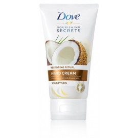 Dove Nourishing Secrets Restoring Ritual Coconut Oil & Almond Hand Cream maitinantis rankų kremas