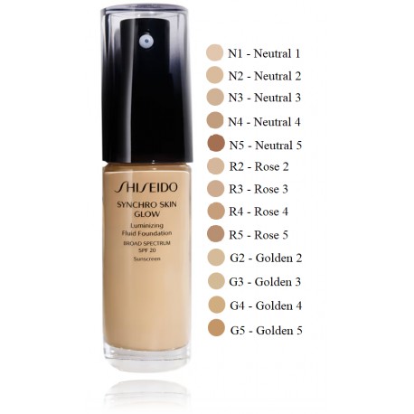 shiseido skin glow foundation