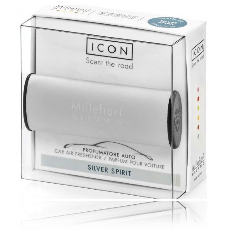 Millefiori Milano Icon Classic Silver Spirit kvapas automobiliui