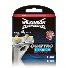 Wilkinson Sword Quattro Titanium Precision бритвенные головки