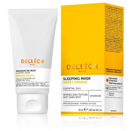 Decléor Sweet Orange Sleeping Mask naktinė atkuriamoji veido kaukė