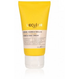 Decleor White Magnolia Hand & Nail Cream восстанавливающий крем для рук и ногтей