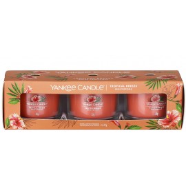 Yankee Candle Tropical Breeze набор ароматических свечей (3 шт. по 37 г)