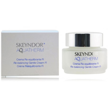 Skeyndor Aquatherm Re-Balancing Gentle Cream FI drėkinantis veido kremas