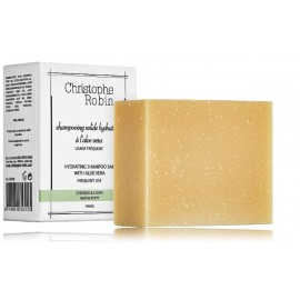 Christophe Robin Aloe Vera Hydrating Shampoo Bar увлажняющий твердый шампунь