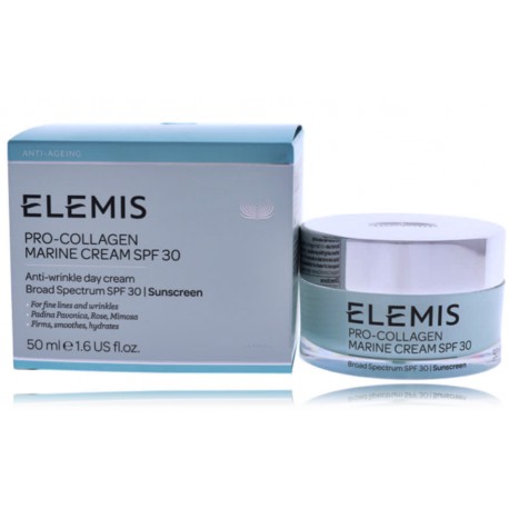 Elemis Pro-Collagen Marine SPF30 drėkinantis dieninis kremas nuo raukšlių