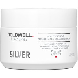 Goldwell Dualsenses Silver 60Sec Treatment быстродействующая маска для светлых волос