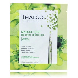 Thalgo Energy Booster Shot бодрящая тканевая маска для лица