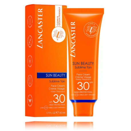 Lancaster Sun Beauty Sublime Tan SPF30 защитный крем для лица