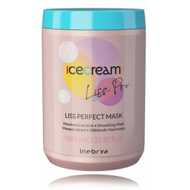 Inebrya Ice Cream Liss Pro Liss Perfect Mask kaukė nepaklusniems plaukams