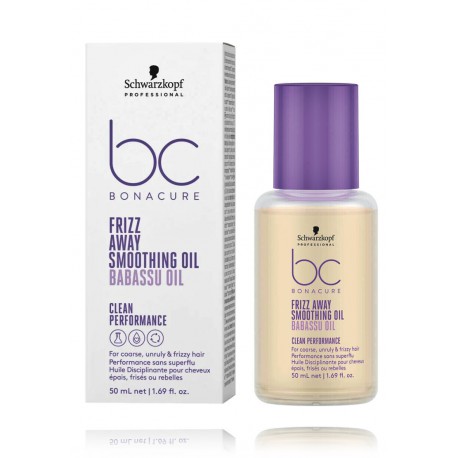 Schwarzkopf Professional BC Bonacure Frizz Away Smoothing Oil разглаживающее масло для волос